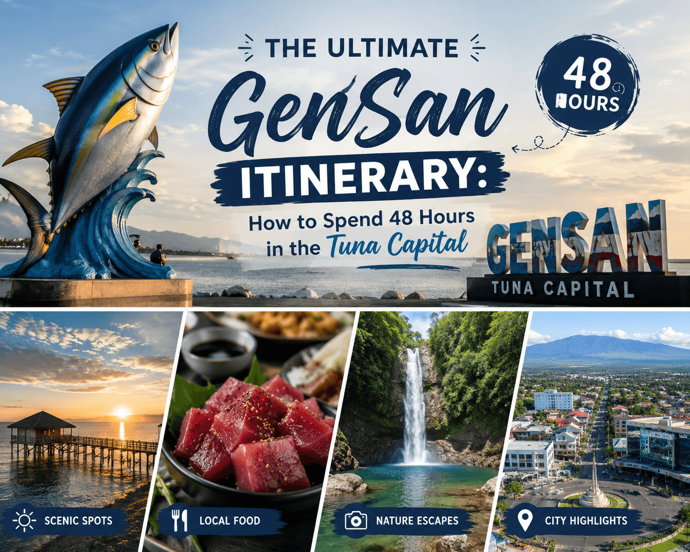 Gensan itenerary 48 hours