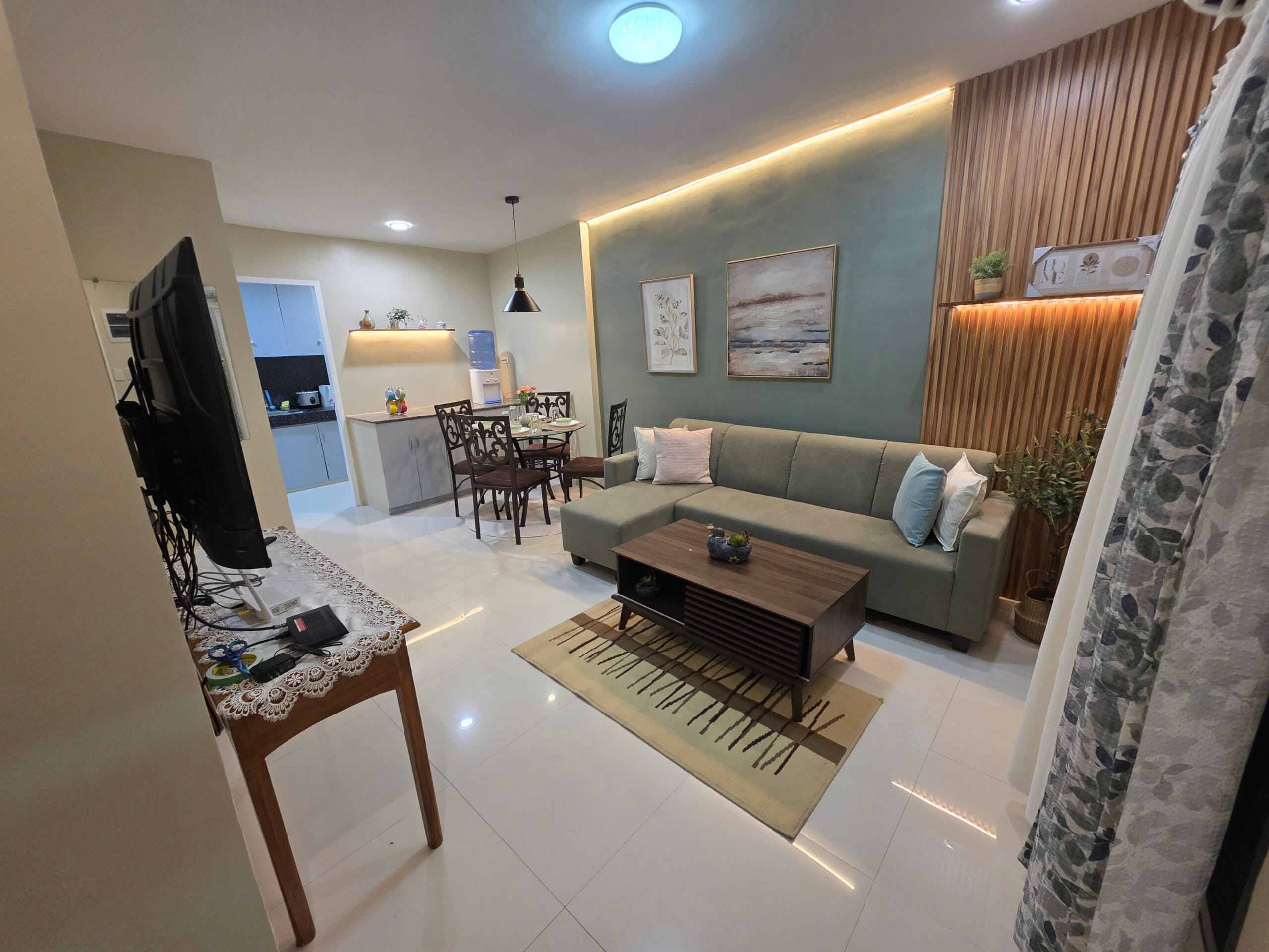 1 bedroom house for rent General Santos City living area