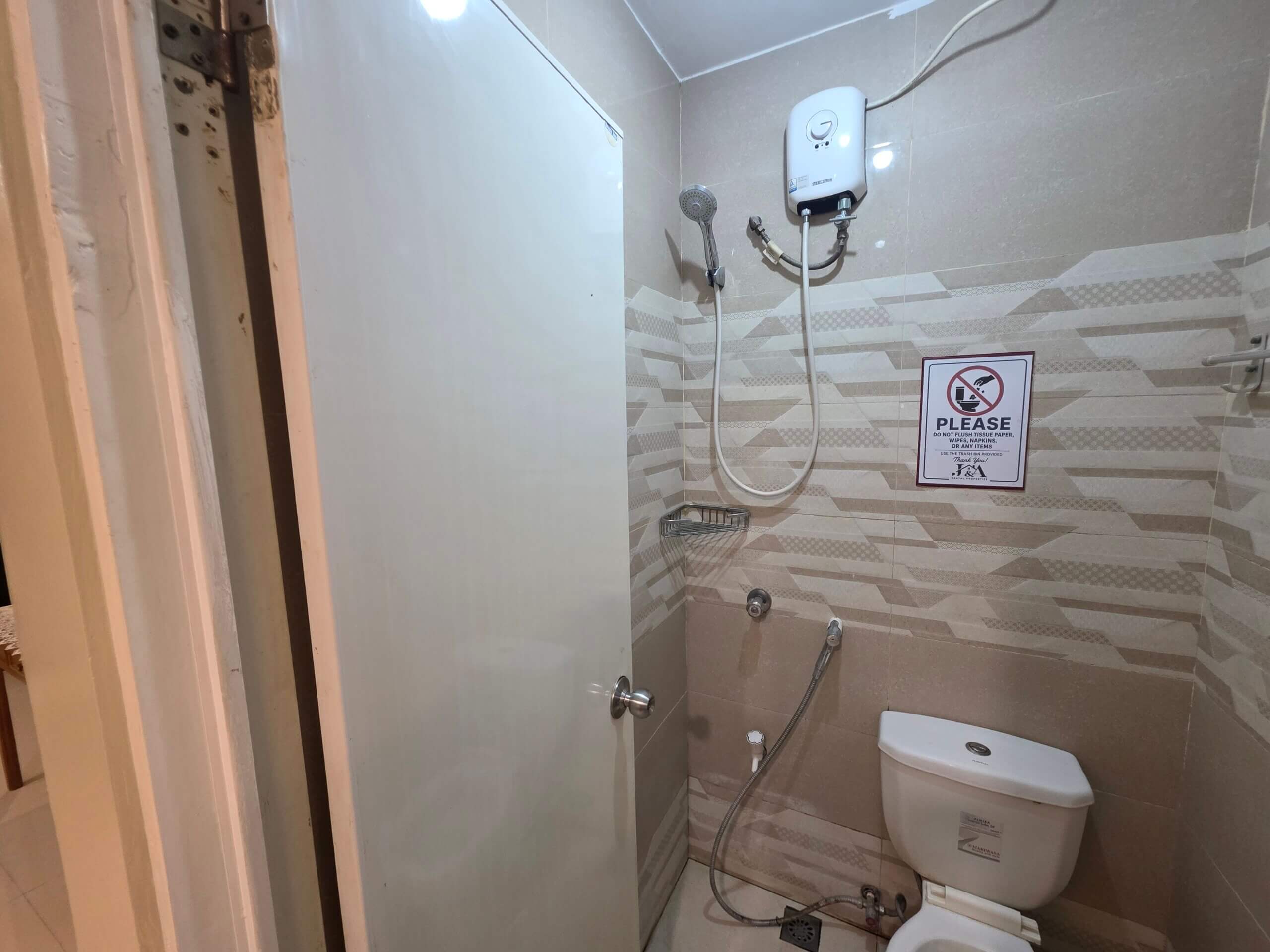 1 bedroom house bathroom hot and cold shower heater General Santos City