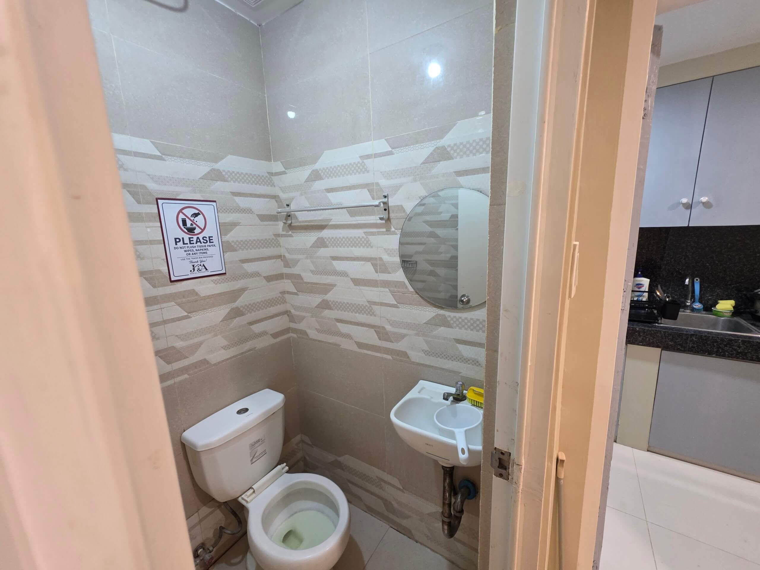 1 bedroom house bathroom sink and mirror General Santos City