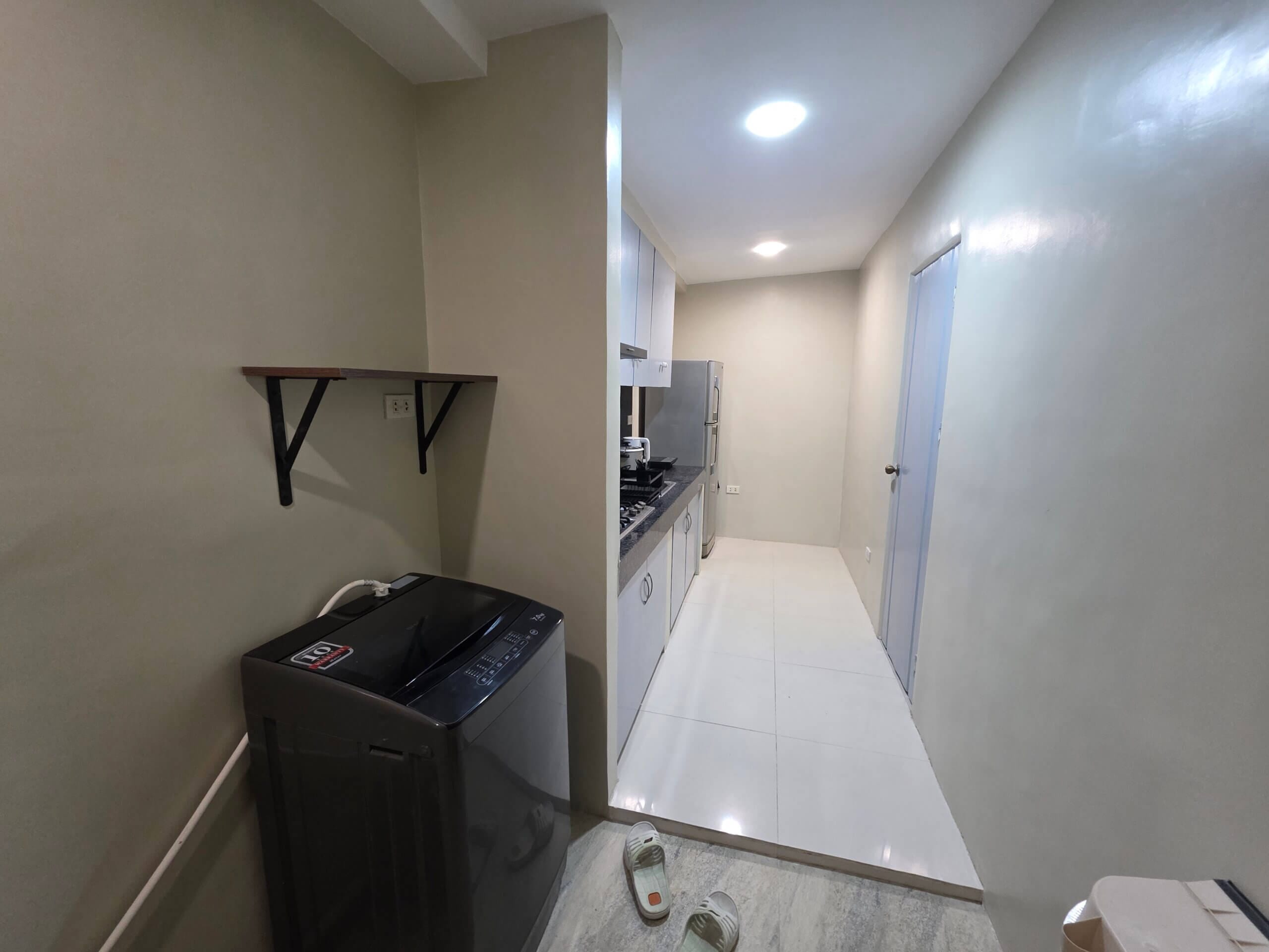 1 bedroom house laundry washing machine hallway General Santos City