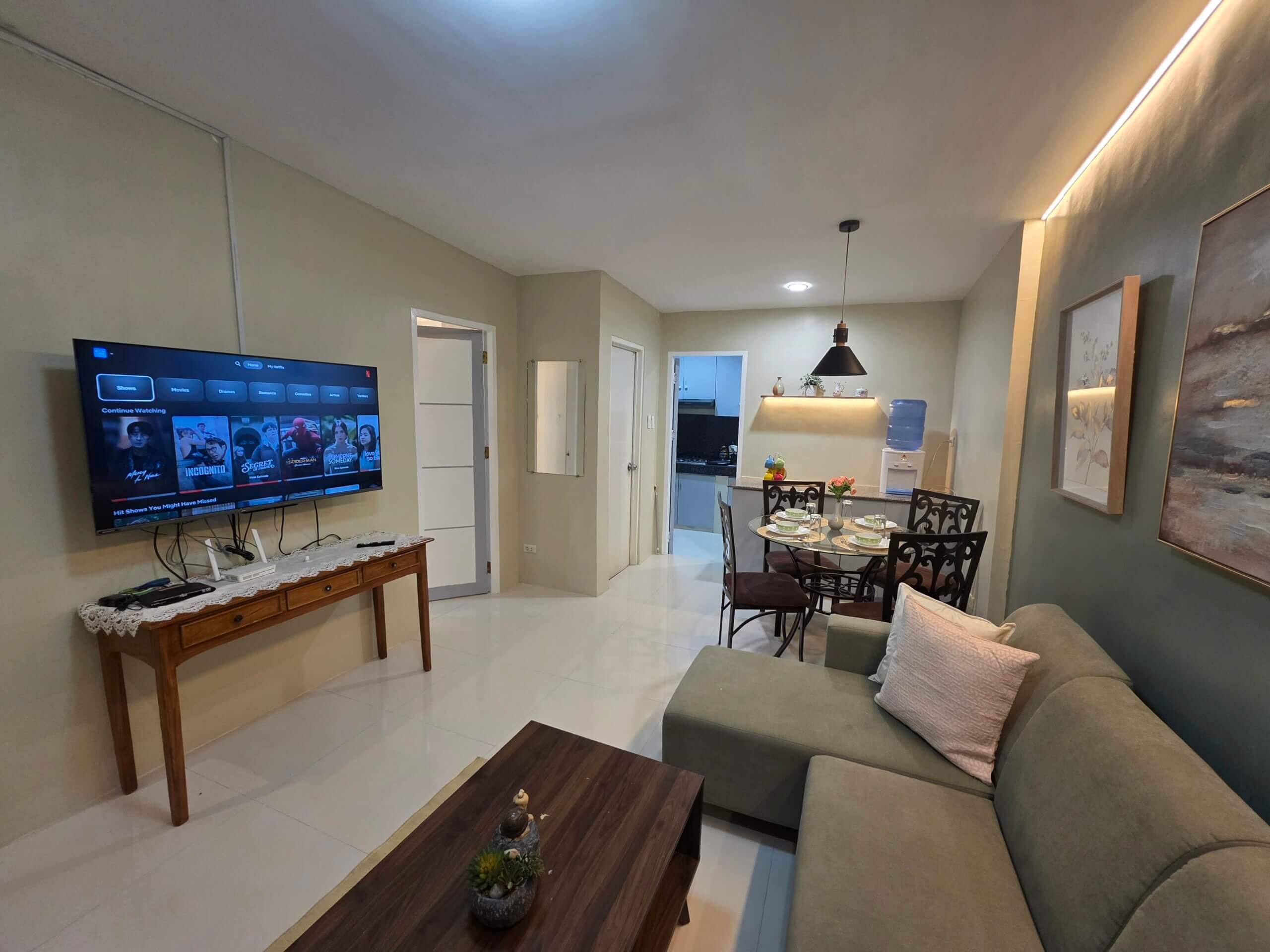 1 bedroom house Android TV with Netflix General Santos City